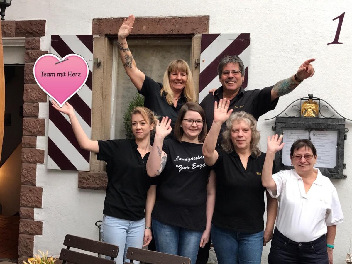 Landgasthaus "Zum Engel" Neuleiningen Esterno foto